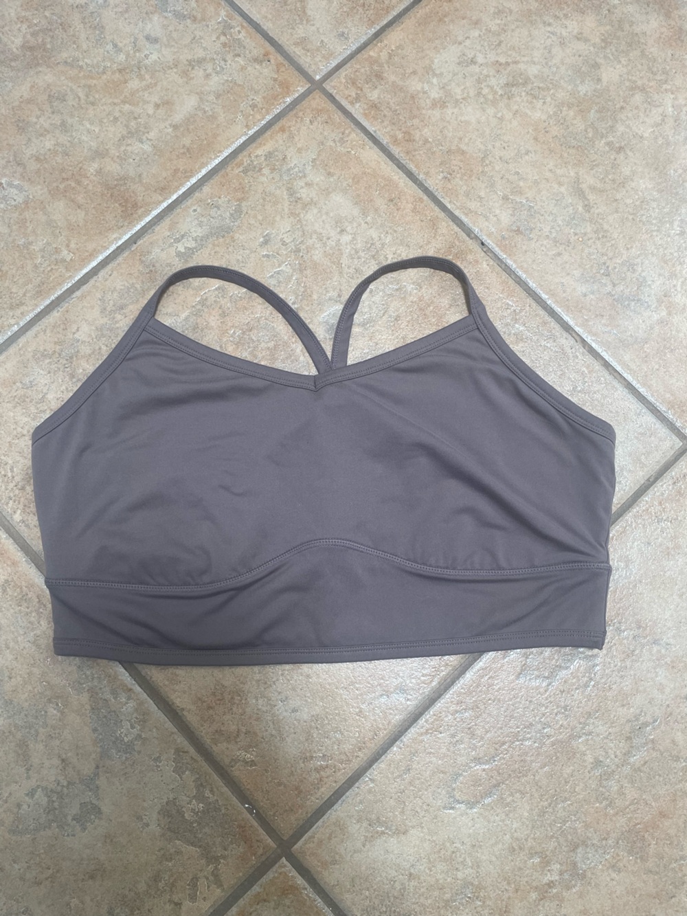 Torrid Taupe Long Line Sports Bra